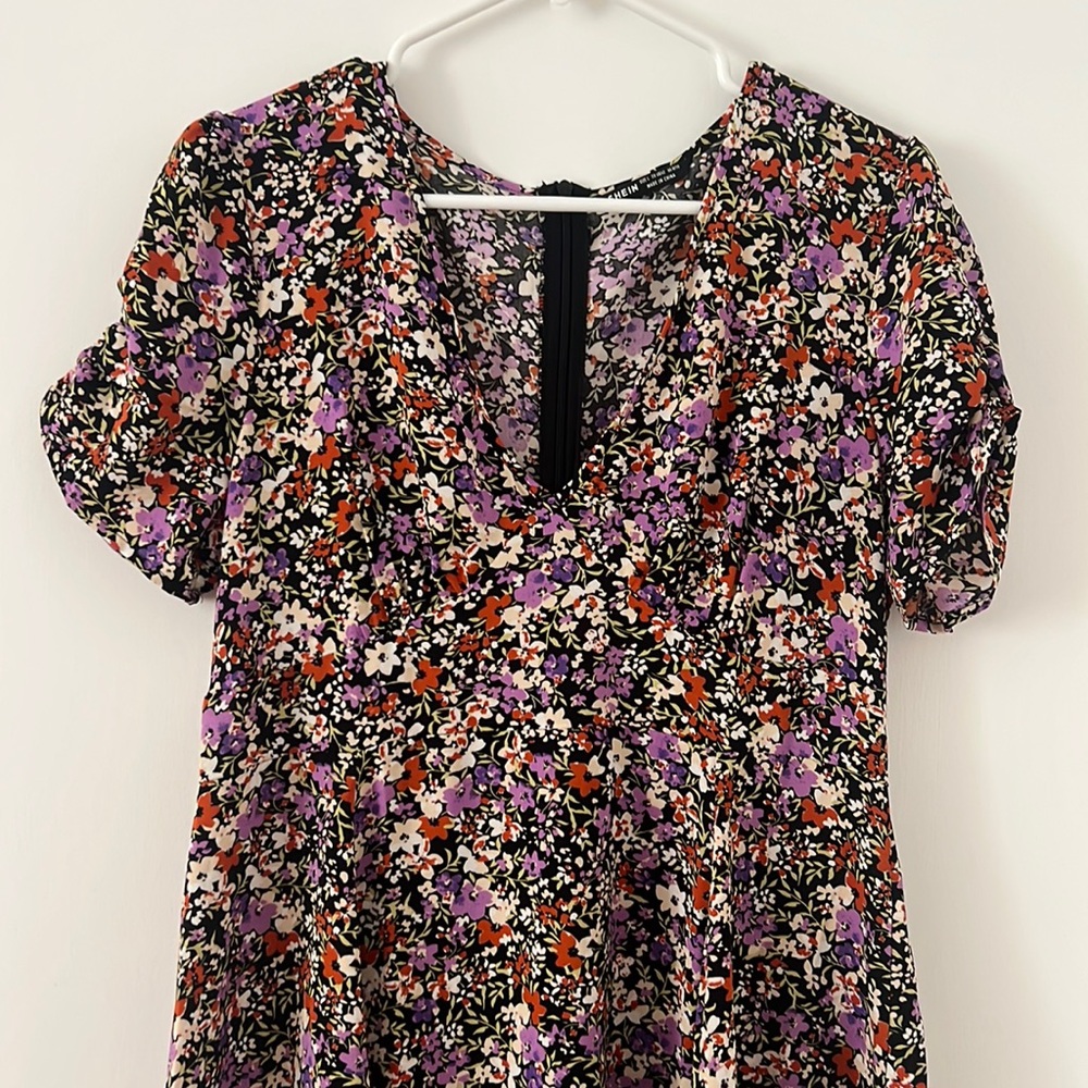 Flowy floral dress